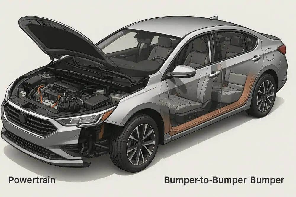 Powertrain vs Bumper-to-Bumper Warranty: What’s Covered and What’s Not