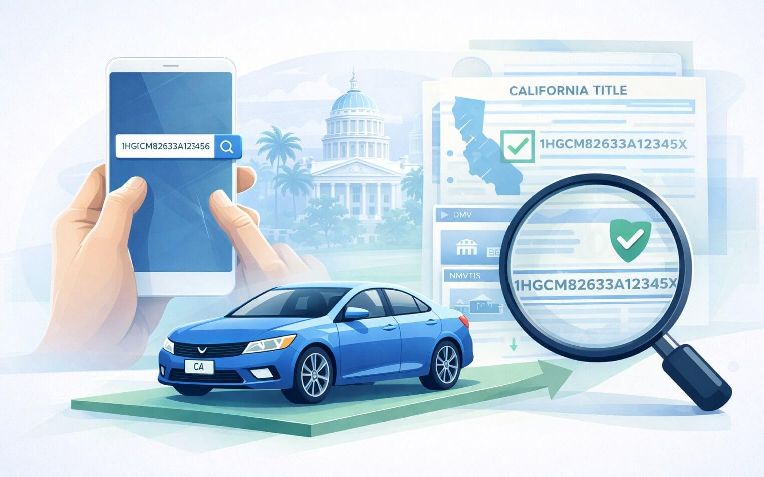 How to Check a Vehicle’s Title and Registration Status in California Using the VIN