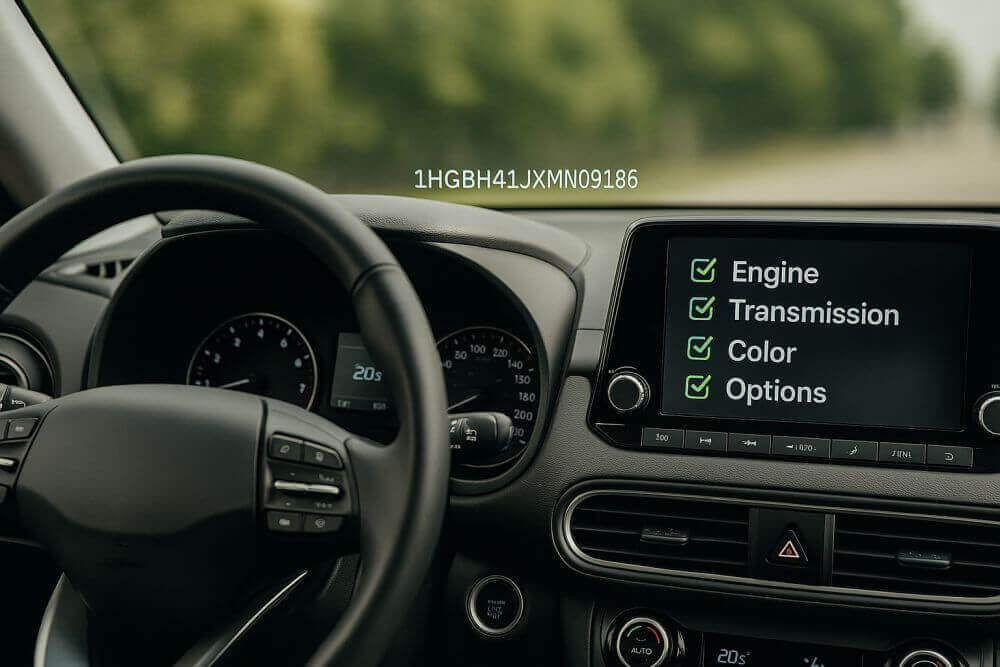 How to Find a Car’s Full Specs with Just the VIN — No Dealership Visit Needed