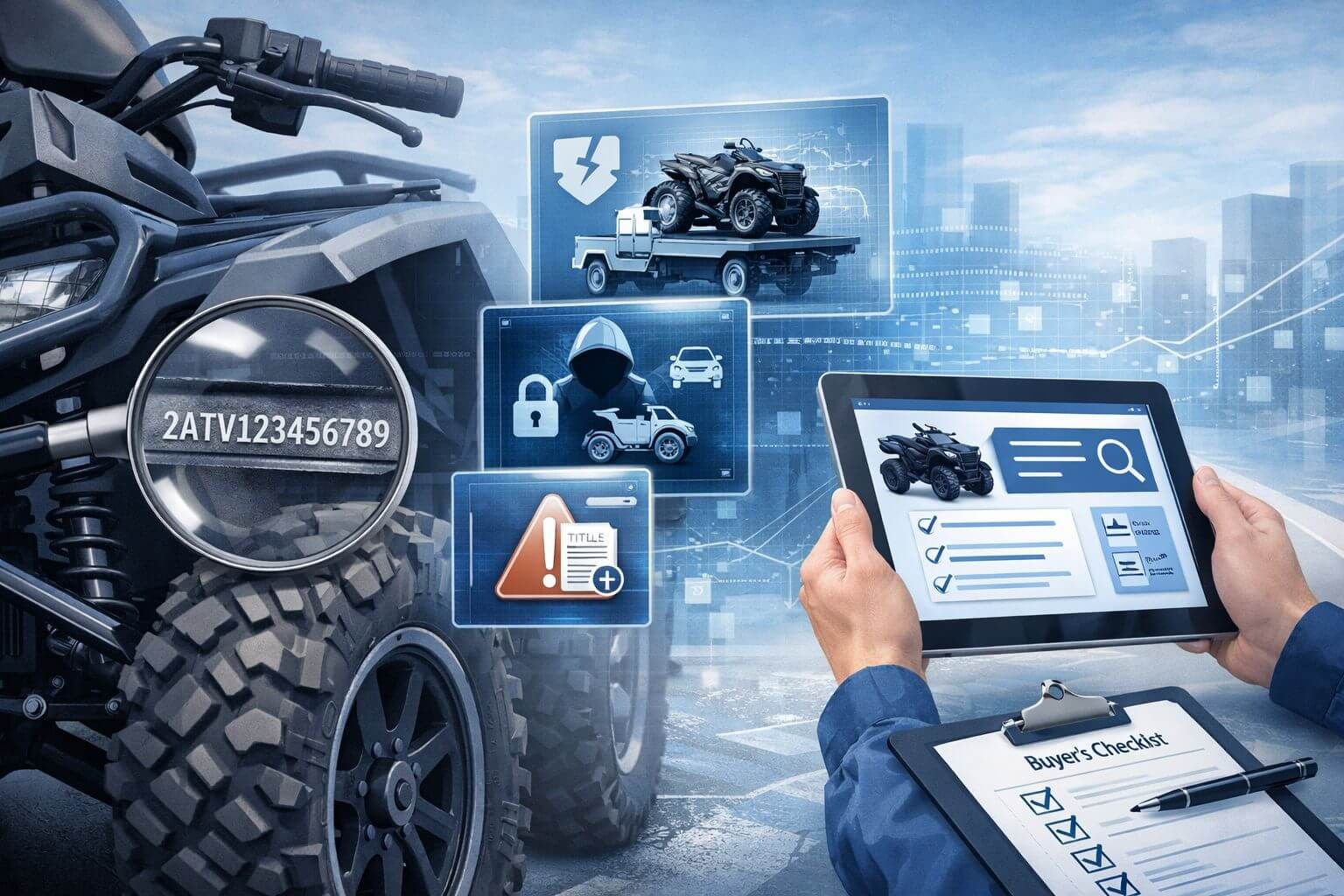 Free ATV VIN Check – Spot Salvage, Theft & Title Issues