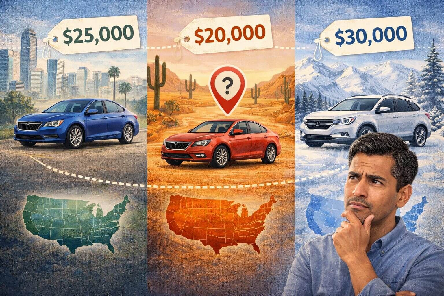 Regional Car Value Differences: Why Location Matters