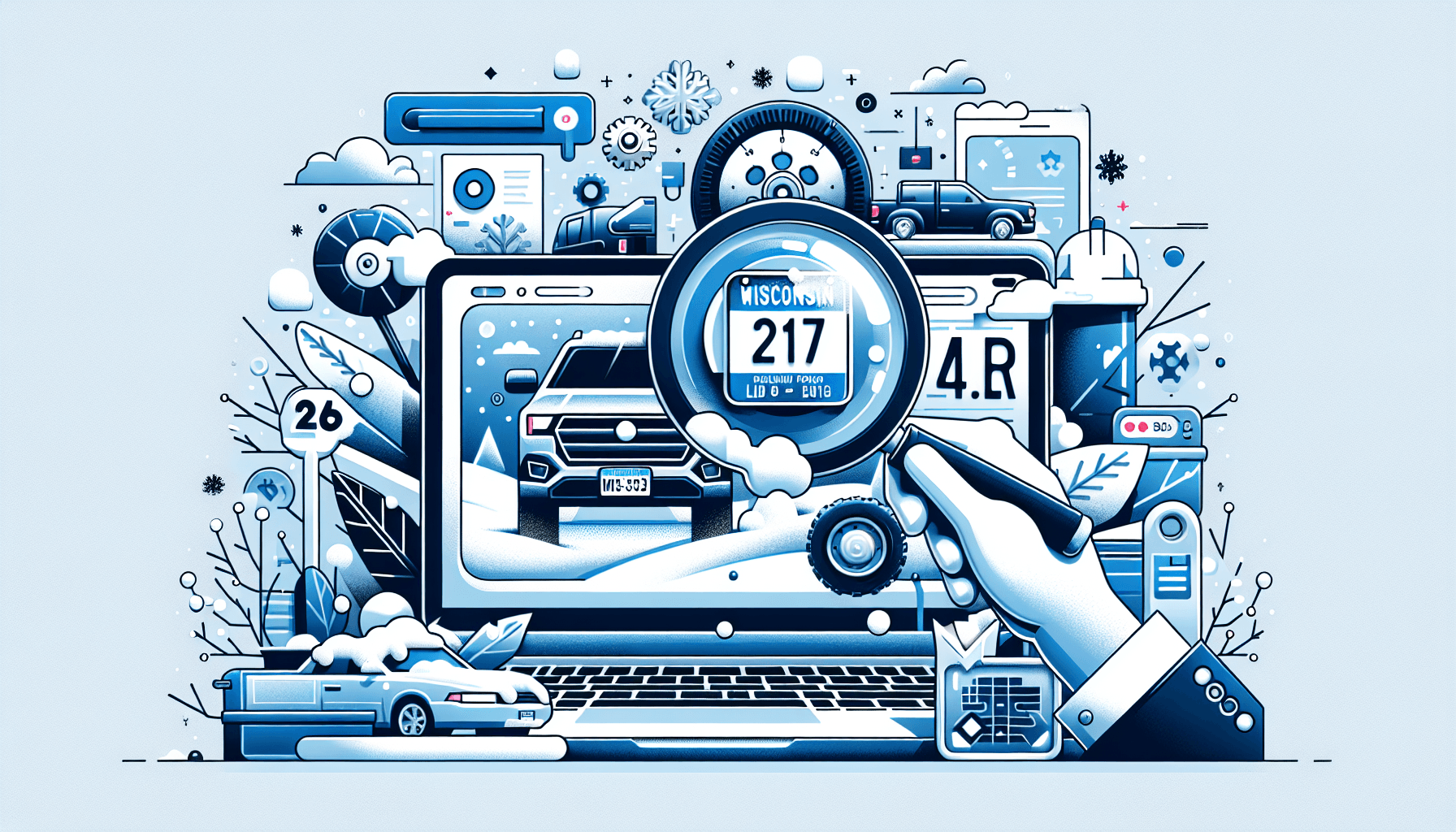Winter-Ready or Worn Out? What a Wisconsin Plate Lookup Can Tell You